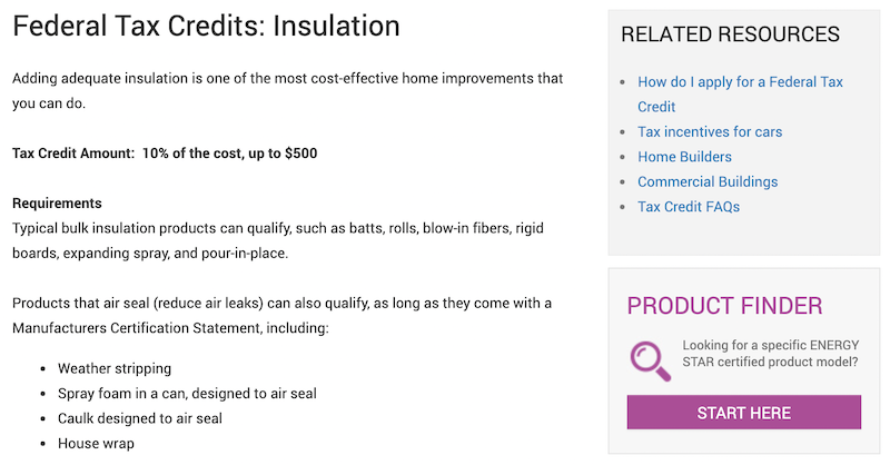 Home Insulation Are There Energy Efficient Tax Credits Attainable Home Home Insulation Are There Energy Efficient Tax Credits Attainable Home