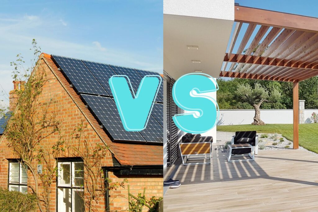 A side-by-side comparison of passive and active solar technologies